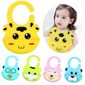 1Pcs Baby Silicone Bib Waterproof Saliva Towel Newborn Feeding Bibs Bandana Cartoon Aprons Adjustable Feeding Burp Cloth Saliva 7 Ratings2 Answered Questions